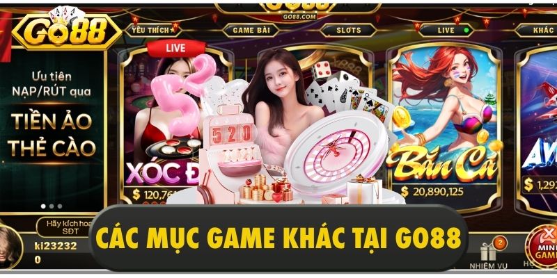 Mục game khác tại Go88