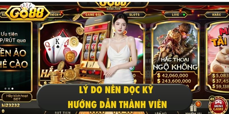Lý do nên đọc ký hướng dẫn thành viên